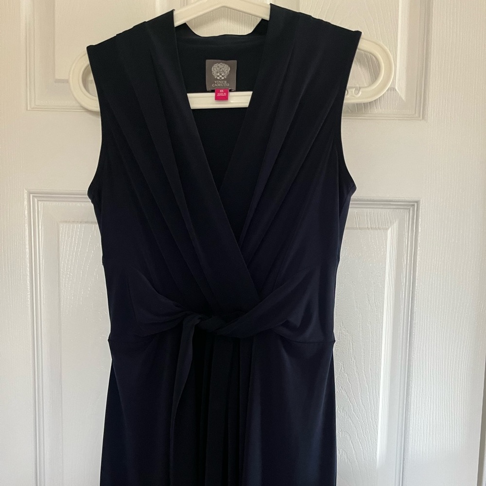 Vince Camuto Navy Jumpsuit Romper